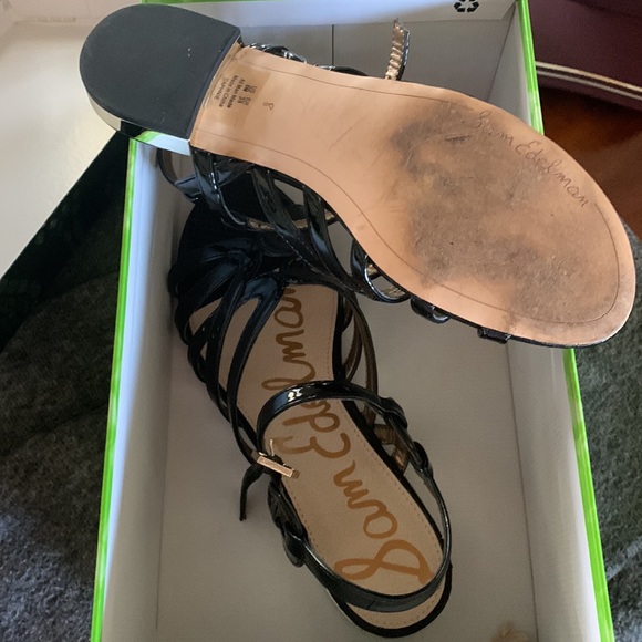 Sam Edelman Daphne black gladiator sandal - Picture 3 of 4